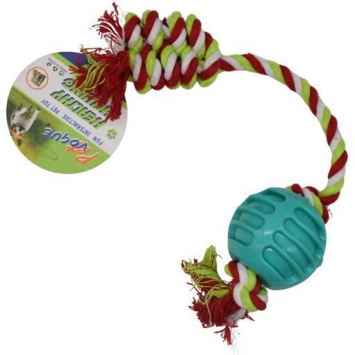 Juguete para mascota con bola 33x6cm