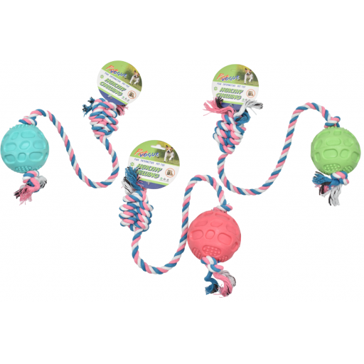 Juguete para mascota con bola 50x7cm