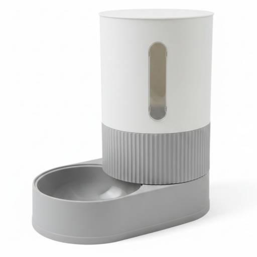 Comedero dispensador para mascotas 25x22x14cm.