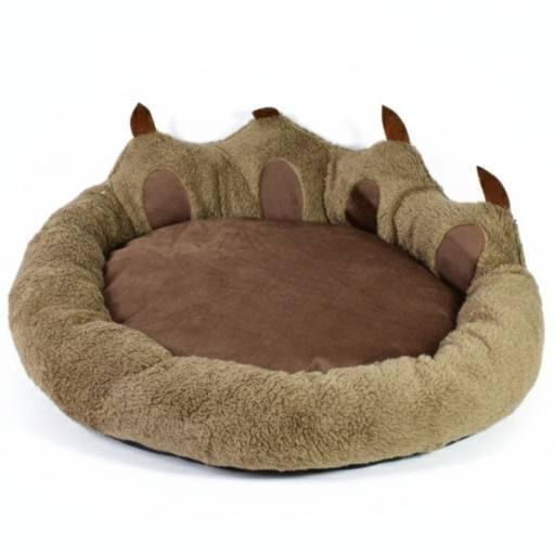 Cama para mascotas marrón
