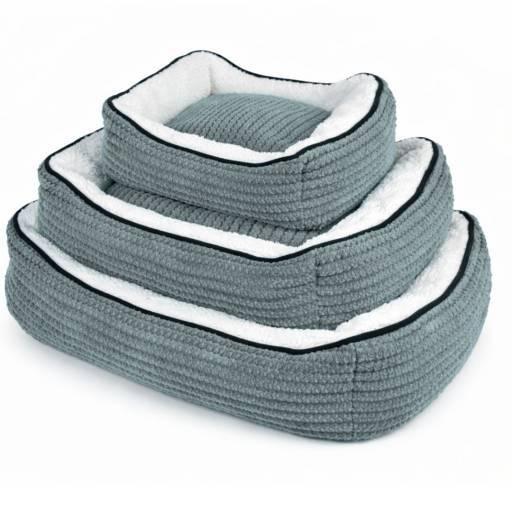 Camas para mascotas x3 unidades. Gris